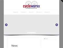 Tablet Screenshot of cycleworxx.com